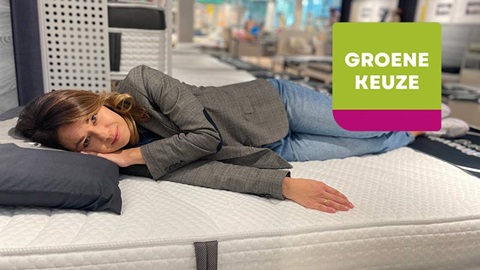 Duurzame matras draagt label Groene Keuze van Testaankoop